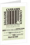Legalise Cannabis Poster by Rokpool
